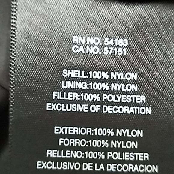 DKNY NWT Men's Blue Water/Wind Resistant Hooded Puffer Coat. Size Large. - Picture 12 of 14